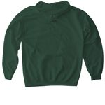 Honey ? Hoodie & Crewneck, a Forest Green Softstyle Pullover Hoodie (back-view)