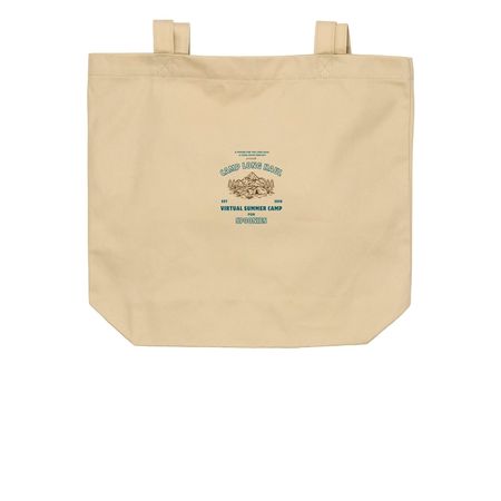 Camp Long Haul Tote Bags, a Oyster Organic Cotton Tote Bag