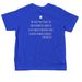 JOL Toddlers 2026!, a Royal Blue Toddler Tee (back-view)