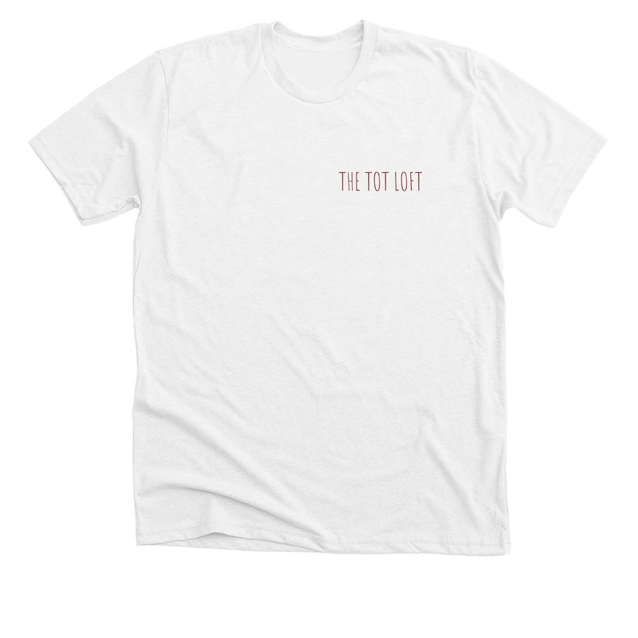 The Tot Loft, a Solid White Blend Premium Unisex Tee