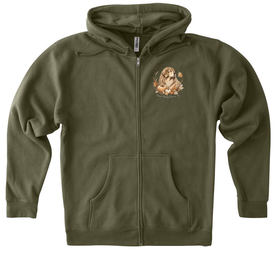 Harvest Mastiff, a Army Heavyweight Zip Up Hoodie