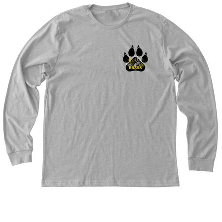Pride of PC Brass, a Athletic Heather Premium Long Sleeve Tee
