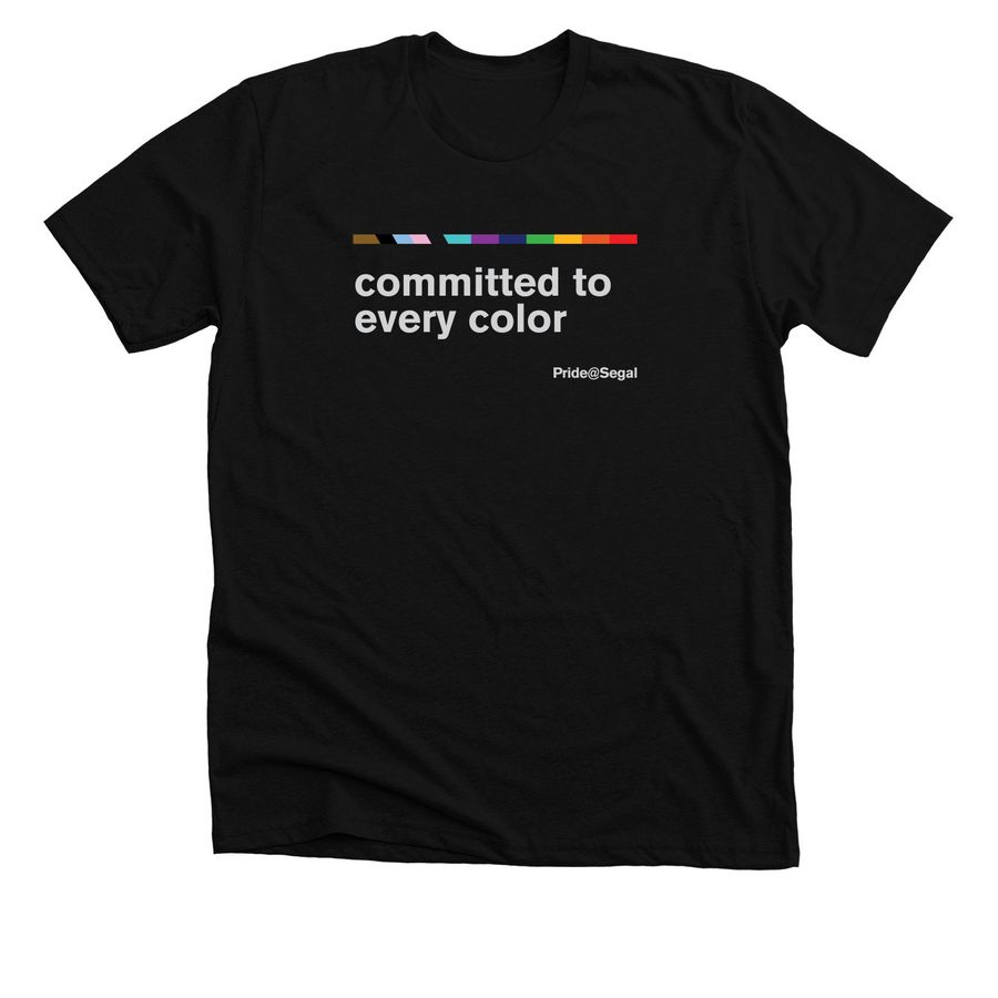 Pride@Segal - 2024 A, a Solid Black Blend Premium Unisex Tee