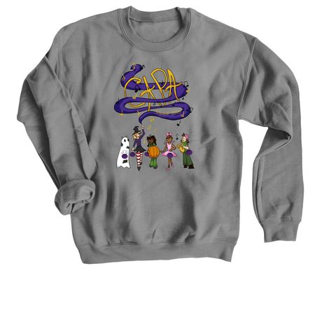 Halloween 2026, a Charcoal Crewneck Sweatshirt