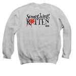 Something Rotten Merch, a Sport Grey Crewneck Sweatshirt (back-view)