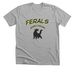 "Ferals Against Fascism!", a Athletic Heather Premium Unisex Tee