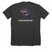 WV Patriot Fly, a Dark Grey Heather Premium Unisex Tee (back-view)