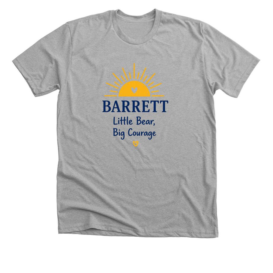 Barrett's Honor Walk T-Shirt, a Athletic Heather Premium Unisex Tee