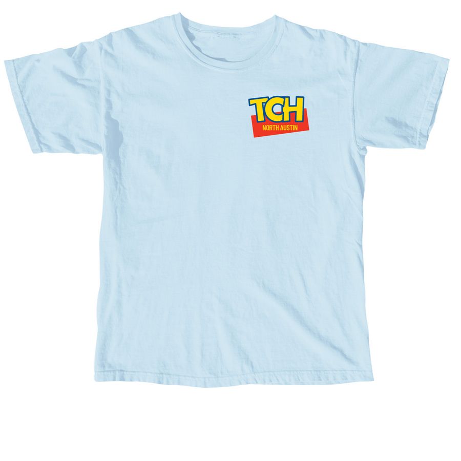 TCH Toy Story, a Chambray Comfort Colors Unisex Tee