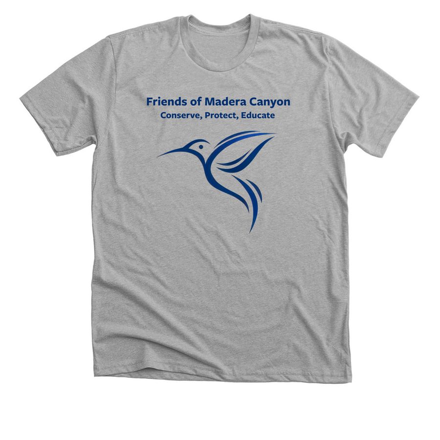 Friends of Madera Canyon, a Athletic Heather Premium Unisex Tee