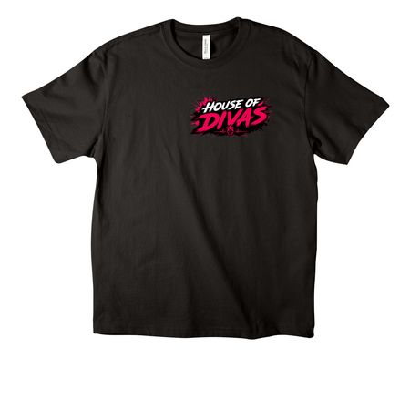 House Of Divas&nbsp;, a Black Unisex Heavyweight Tee