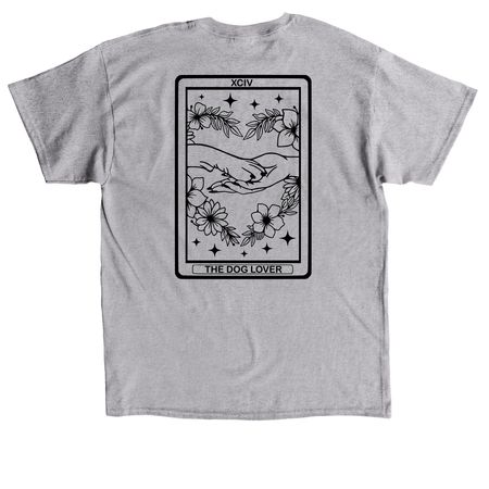Dog Lover?Tarot Card, a Sport Grey Classic Unisex Tee