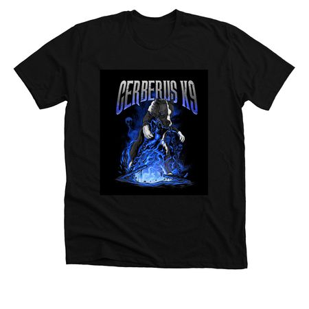 CRBRSK9, a Solid Black Blend Premium Unisex Tee