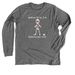 Skeletons for St. Jude Fundraiser, a Athletic Heather Premium Long Sleeve Tee