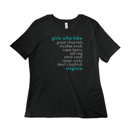 Virginia Trails, a Vintage Black Women?s Relaxed Cotton Tee