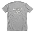 Pack Rat new design, a Athletic Heather Premium Unisex Tee (back-view)