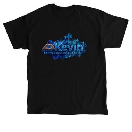 Kevin, a Black Classic Unisex Tee