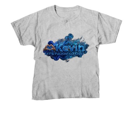 Kevin, a Sport Grey Youth Unisex Tee