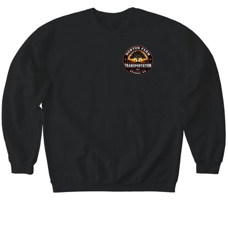 KW T600&nbsp;, a Black Softstyle Crewneck Sweatshirt
