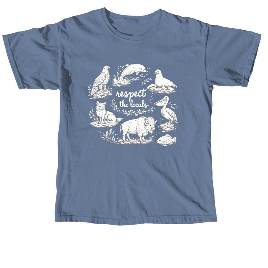 Catalina Locals, a Blue Jean Comfort Colors Unisex Tee