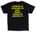 4.0 BOOS T, a Black Classic Unisex Tee (back-view)