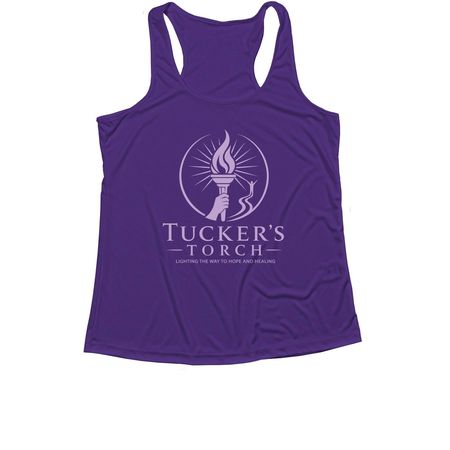 Women?s Athletic Tank, a Purple Women's Performance Tank