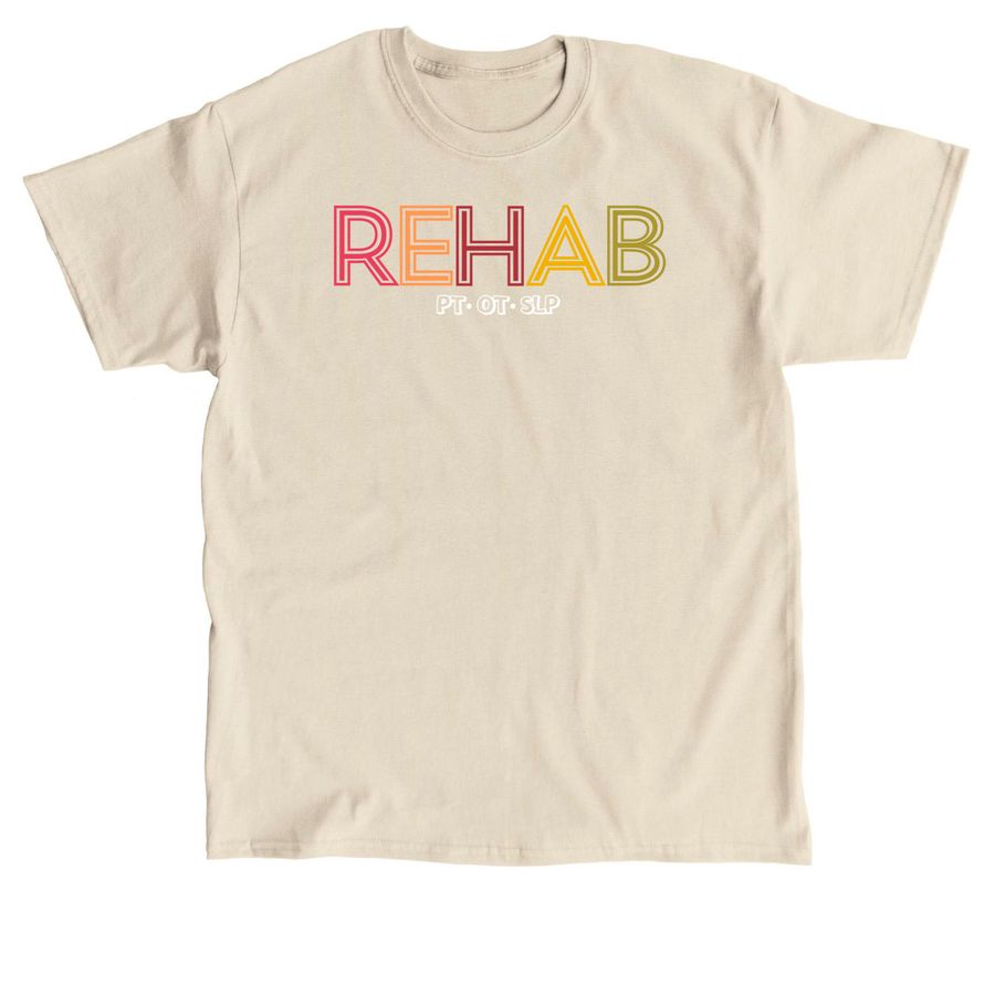 Fall REHAB Neutral T-Shirt, a Sand Classic Unisex Tee