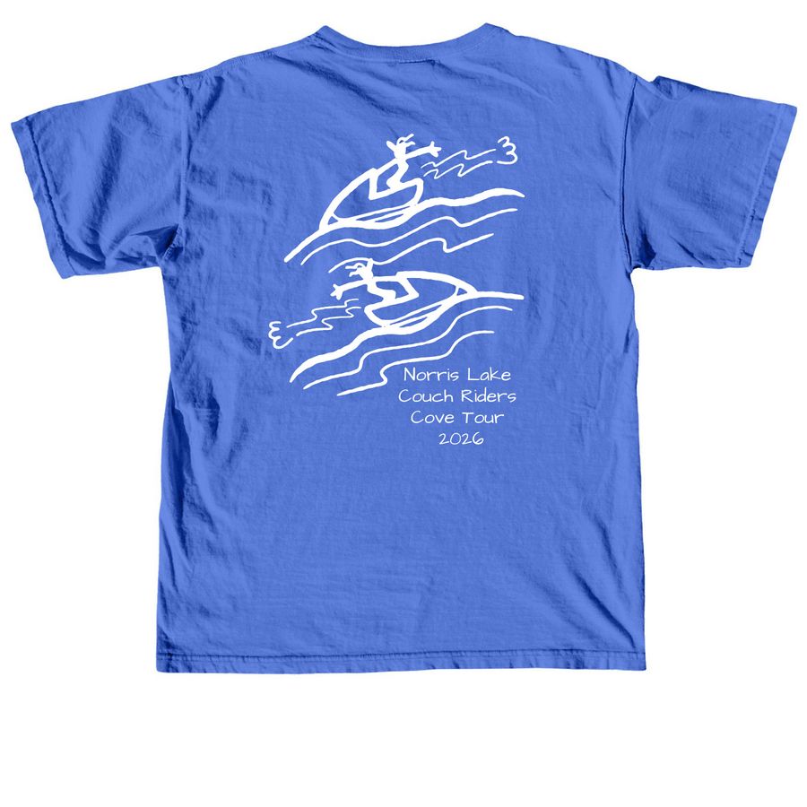 Norris shirts 2026, a Flo Blue Comfort Colors Unisex Tee