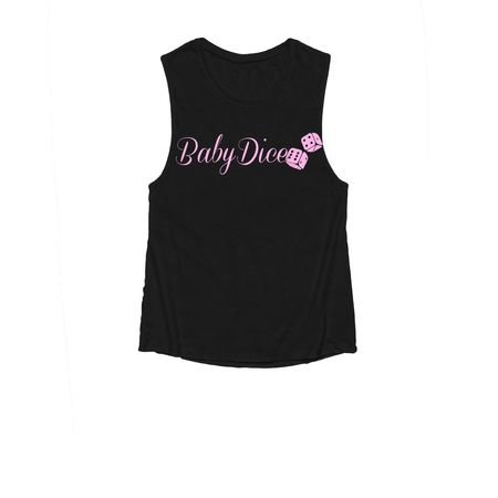 BabyDice, a Black Women's Muscle Tank