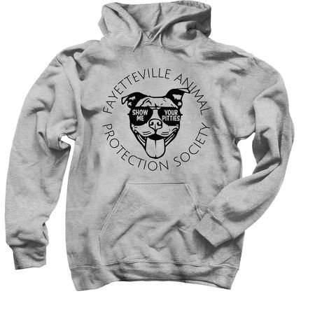 Show Me Your Pitties, a Sport Grey Pullover Hoodie
