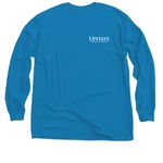 Upstate Medical University BooBoo Crew, a Sapphire Classic Long Sleeve Tee (back-view)