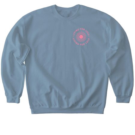 New Spring/Summer Merch!&nbsp;, a Stone Blue Softstyle Crewneck Sweatshirt