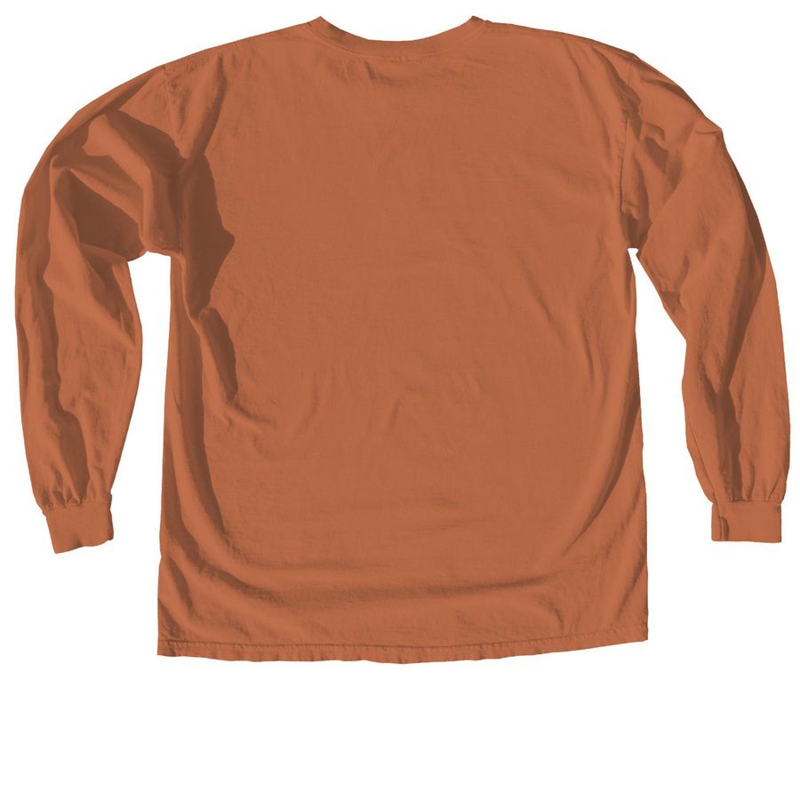 Boo Boo Crew - ATXNC EC, a Yam Comfort Colors Long Sleeve Tee (back-view)
