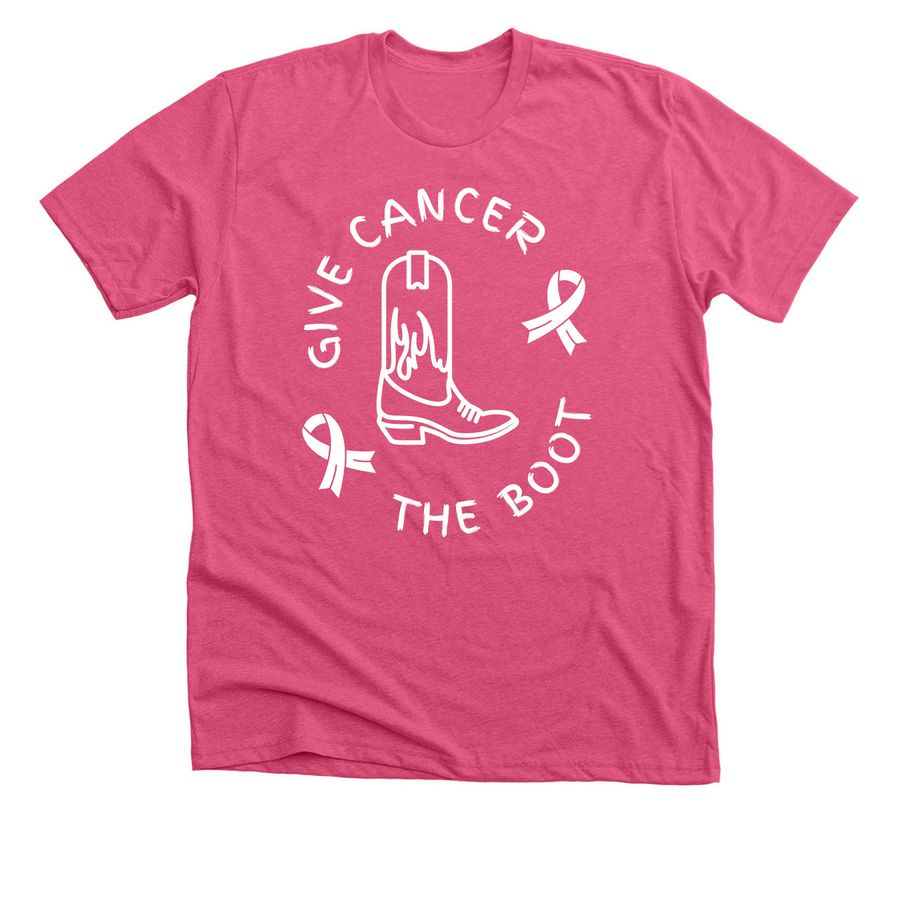 60 Miles, 3 Days, a Heather Charity Pink Premium Unisex Tee