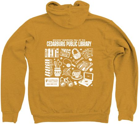 Zipped & Ready to Discover, a Heather Mustard Zip Up Hoodie