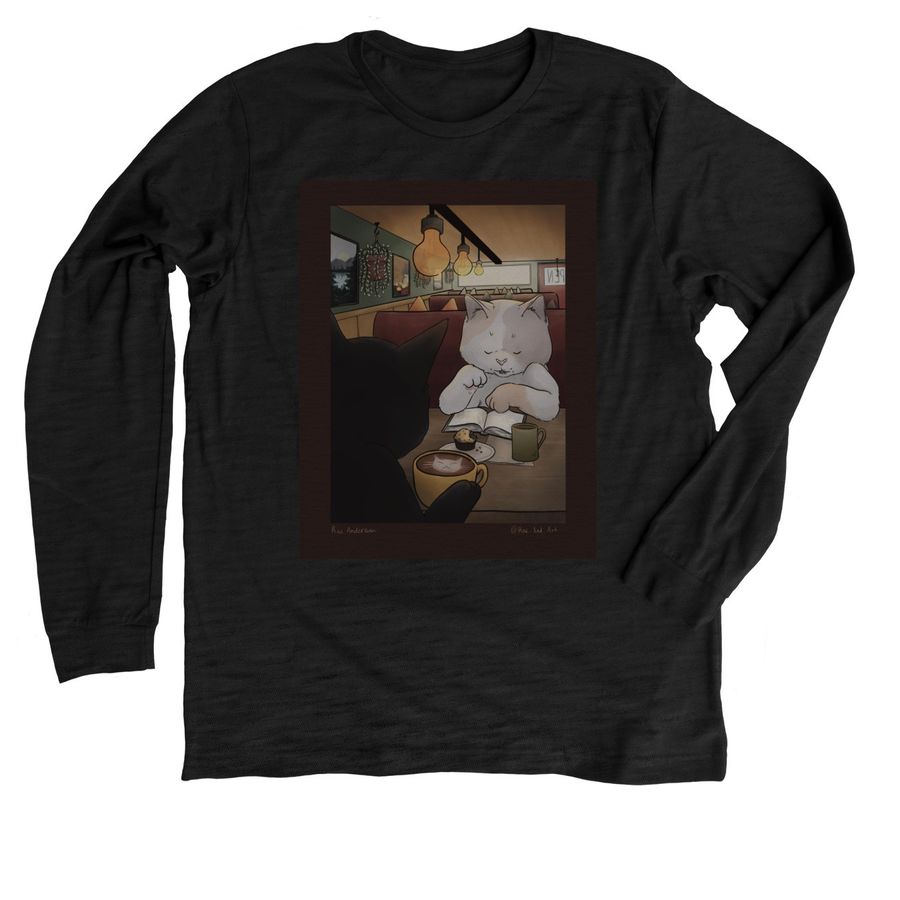 Early Sale Sweatshirts, a Solid Black Blend Premium Long Sleeve Tee