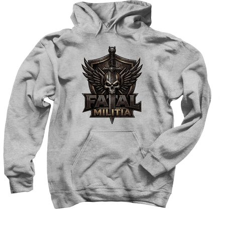 Fatal Militia wear, a Sport Grey Pullover Hoodie