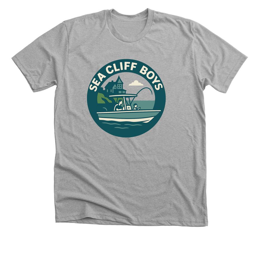 Sea Cliff Boys Official Merch, a Athletic Heather Premium Unisex Tee