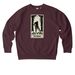 The Hockey Skater Tarot, a Red Brown Stanley/Stella Unisex Changer 2.0 Crewneck Sweatshirt