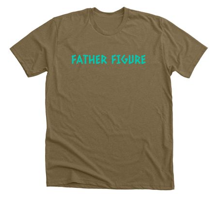 FATHER FIGURE, a Heather Olive Premium Unisex Tee