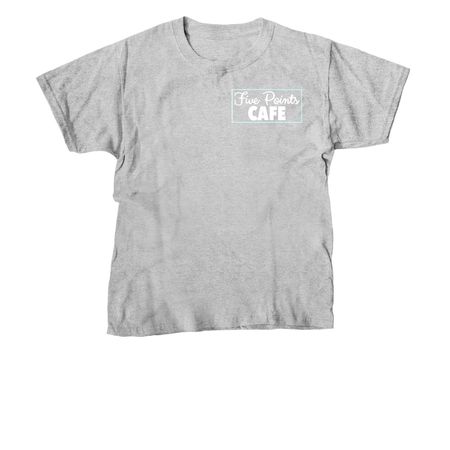 Five Points Cafe, a Sport Grey Youth Unisex Tee
