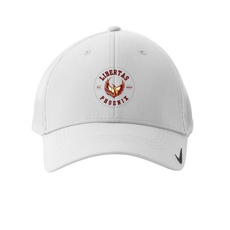 Libertas Seal Hat, a White Printed Nike Dri-FIT Legacy Performance Cap