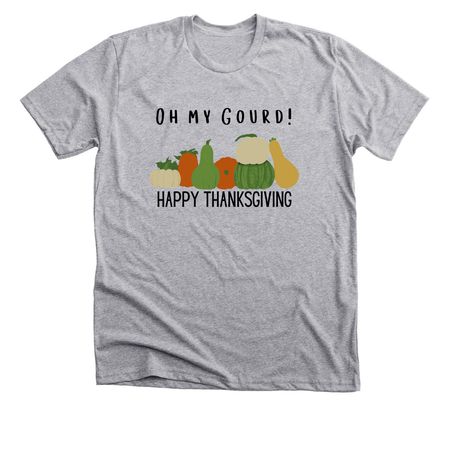 Oh my GOURD!, a Athletic Heather Premium Unisex Tee