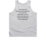 Growing Good Together, a Sport Grey Classic Unisex Tank Top (back-view)