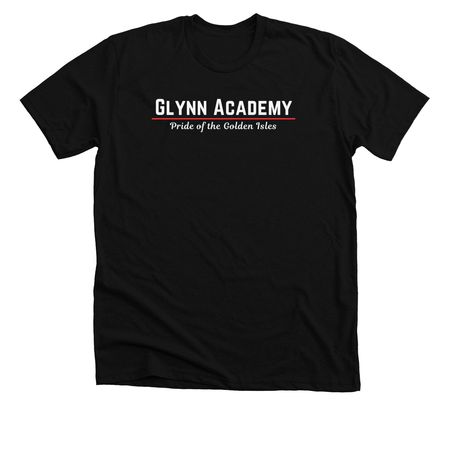 Glynn Academy Band Shirt, a Solid Black Blend Premium Unisex Tee
