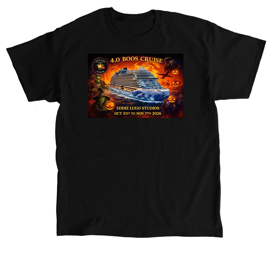4.0 BOOS T, a Black Classic Unisex Tee