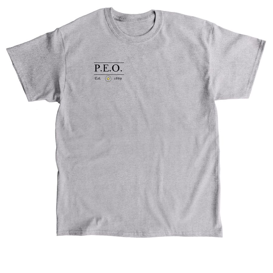 Louisiana P.E.O. Shirts, a Sport Grey Classic Unisex Tee