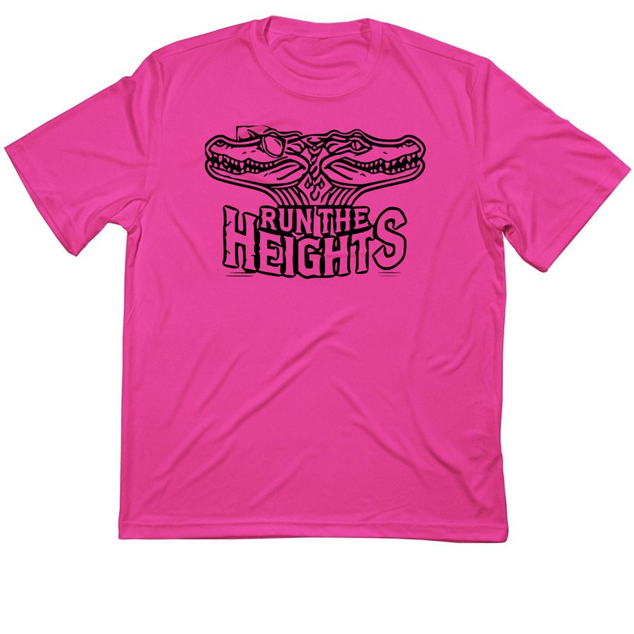 RtH - Flavorful Tech Tops, a Neon Pink Classic Performance Tee