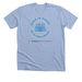 When in doubt, go to the library - Book, a Heather Baby Blue Premium Unisex Tee