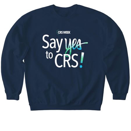 CRS Week 2026 Apparel, a Navy Softstyle Crewneck Sweatshirt